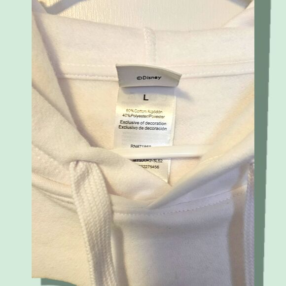 Mickey Mouse Crochet Face Hoodie Large - Picture 3 of 5